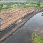 Drone still from a bog where the EPA recently carried out an inspection